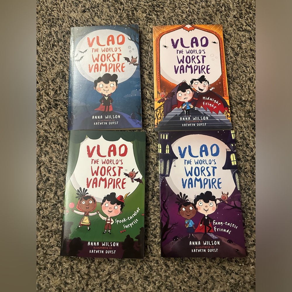 Vlad the World’s Worst Vampire Book Set